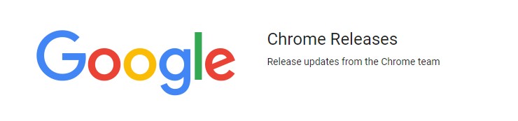 Google Chromeの最新情報はどこに？